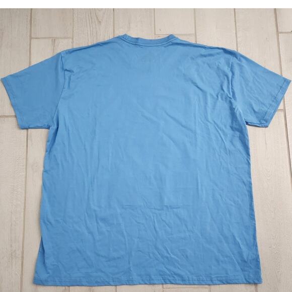 VIBES Los Angeles Men's 5XL California Culture Graphic T-Shirt Blue 100% Cotton - Picture 4 of 6